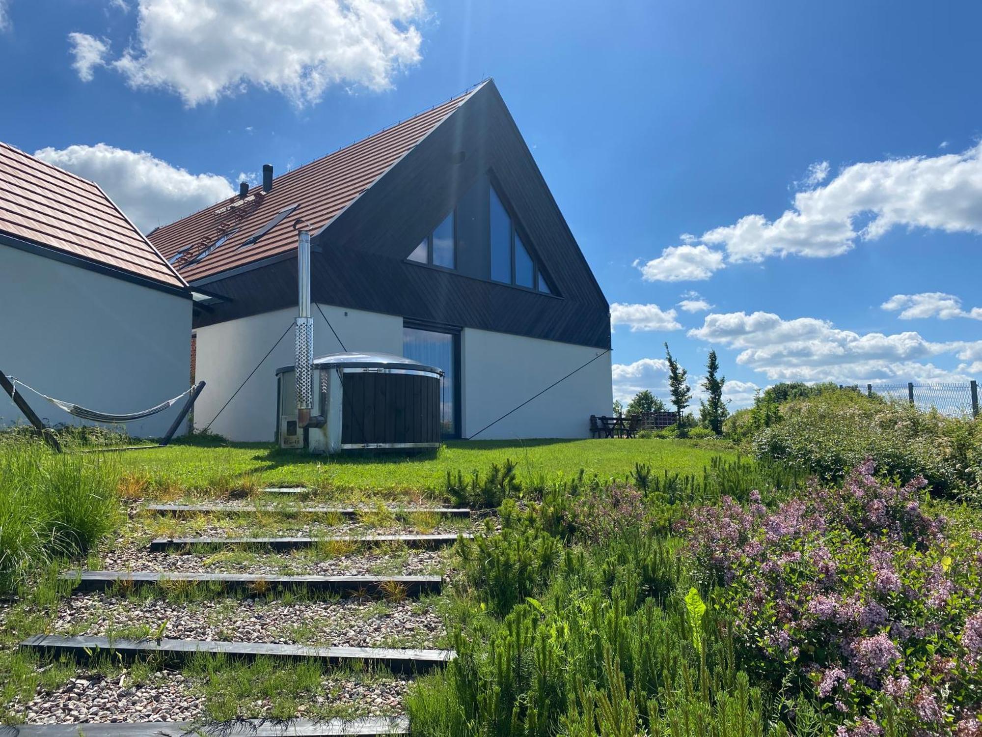 Luksusowy Apartament Ryn Mazury Widok Na Jezioro, Goraca Balia מראה חיצוני תמונה